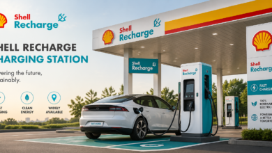 Shell Recharge Charging Station