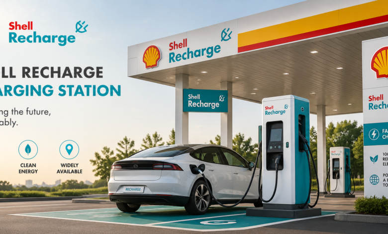 Shell Recharge Charging Station