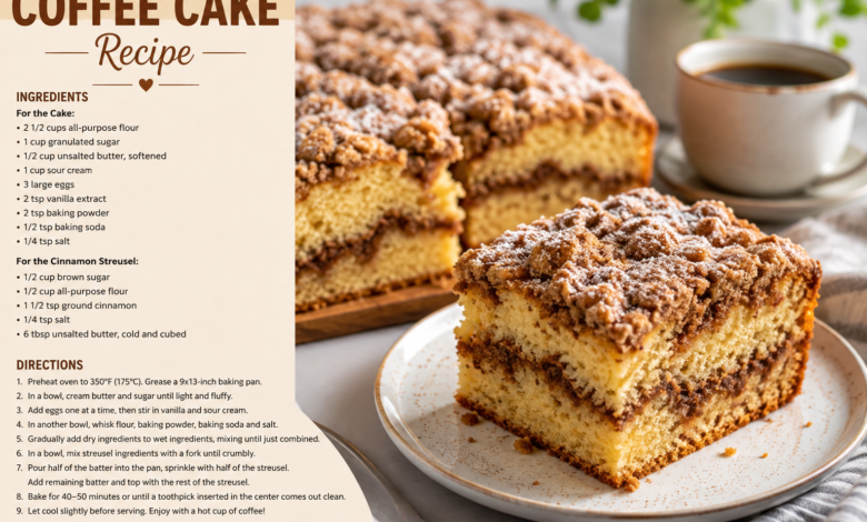 Coffee Cake Recipe