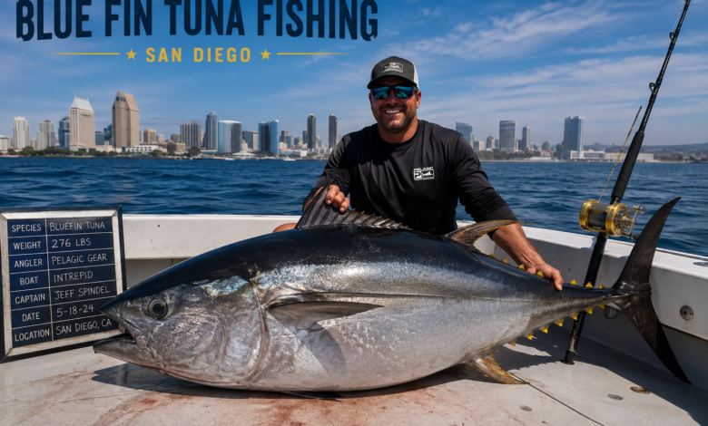 Blue Fin Tuna Fishing San Diego